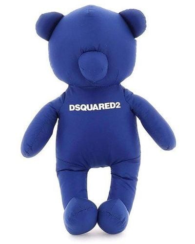 DSquared² Teddy Bear Keychain - Blue