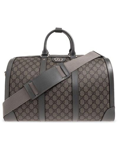 Gucci 'ophidia Small' Duffel Bag - Grey