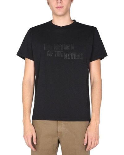 Engineered Garments Printed T-shirt - Black