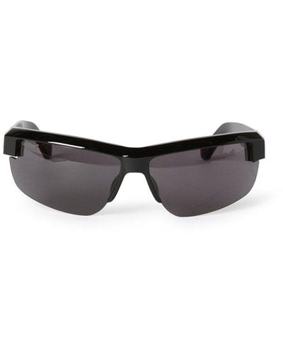 Off-White c/o Virgil Abloh Toledo Rectangular Frame Sunglasses - Black