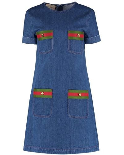 Gucci Denim Dress - Blue