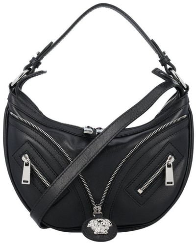 Versace Calf S Bags - Black