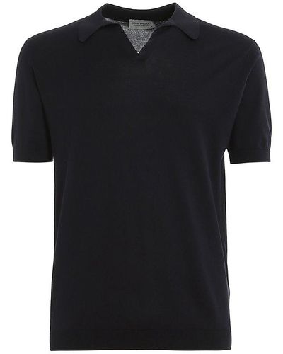 John Smedley Noah Classic Polo Shirt - Black
