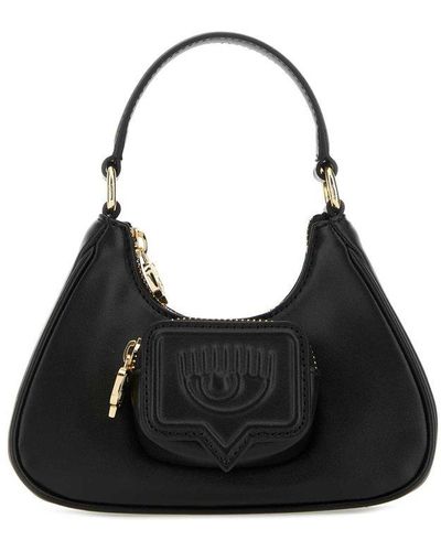 Totes bags Chiara Ferragni - Range C Eyelike bag in black