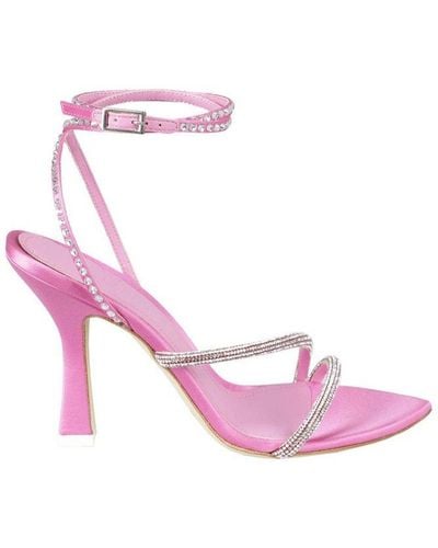 3Juin Embellished Buckle-fastened Sandals - Pink