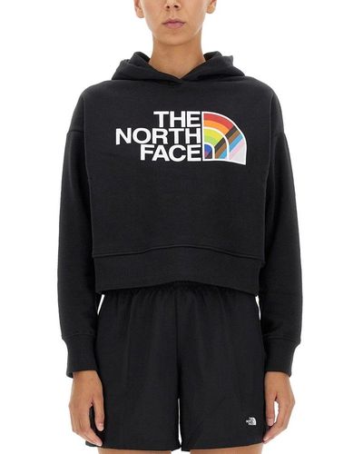 the north face rainbow hoodie