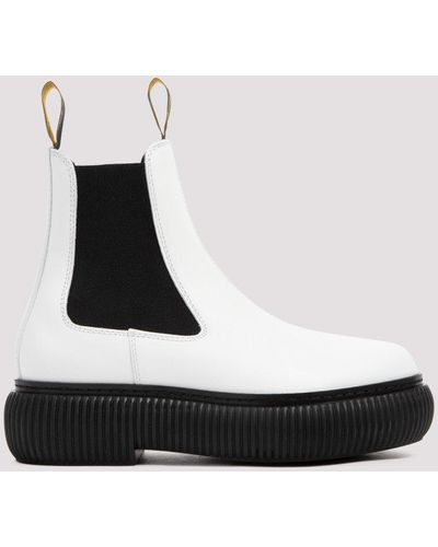 Lanvin Chunky-sole Ankle Boots - White