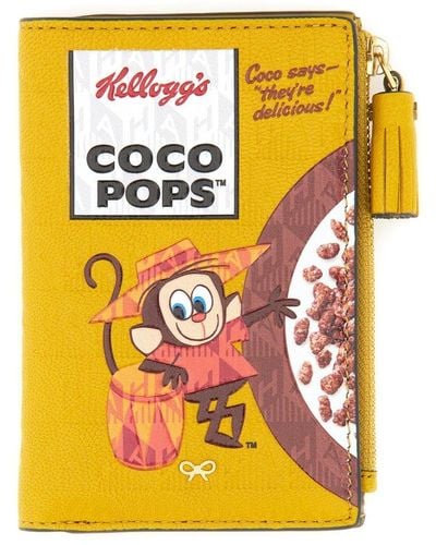 Anya Hindmarch "Coco Pops" Wallet - Multicolor