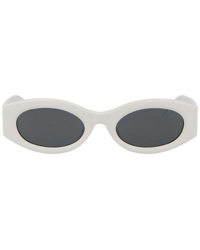 Linda Farrow X The Attico Berta Sunglasses - Gray
