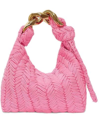 JW Anderson Chain Small Hobo Bag - Pink