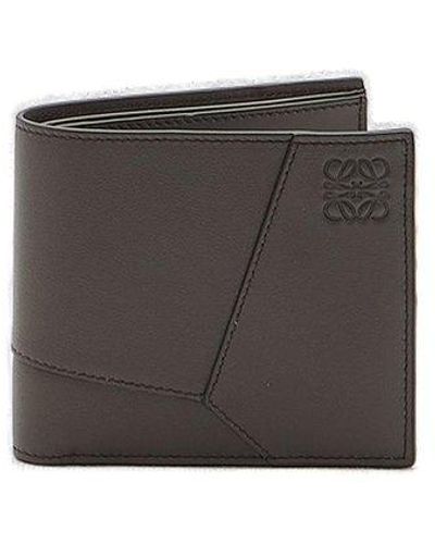 Loewe Puzzle Bi-fold Wallet - Grey