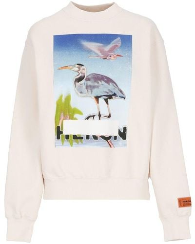 Heron Preston Sweatshirt With Print - Blue