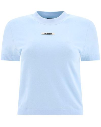 Jacquemus "le T-shirt Gros Grain" T-shirt - Blue