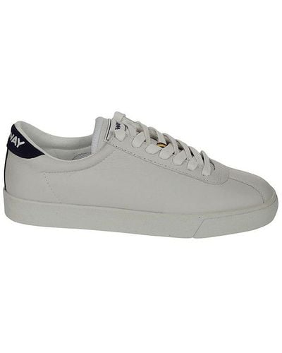 K-Way Club K Lace-up Sneakers - Gray