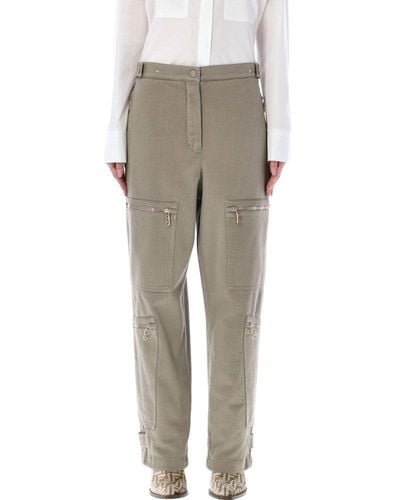 Fendi Straight-leg Cargo Pants - Gray