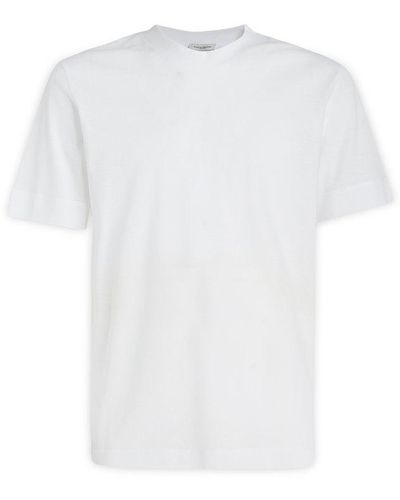 Paolo Pecora Short-sleeved Crewneck T-shirt - White