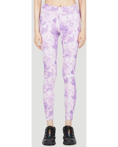 The North Face Tie-dyed Stretched Leggings - Pink