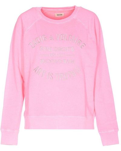 Zadig & Voltaire Upper Blason Sweatshirt - Pink