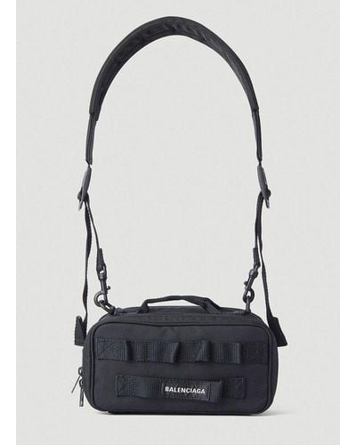 Balenciaga Army Small Camera Crossbody Bag - Black