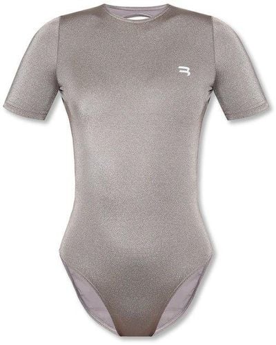 Balenciaga One-piece Swimsuit - Grey