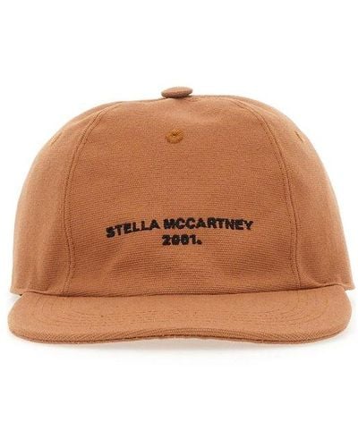 Stella McCartney Baseball Cap - Brown