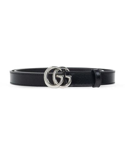 Gucci GG Belt - White