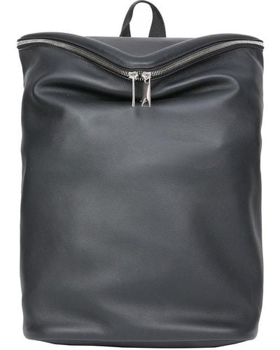 Bottega Veneta Zip Backpack - Black