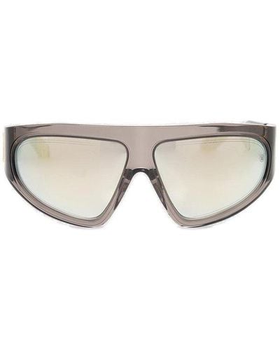 BALMAIN EYEWEAR B-escape Geometric Frame Sunglasses - Grey