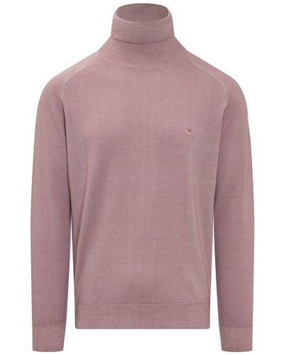 Etro High Neck Sweater - Pink