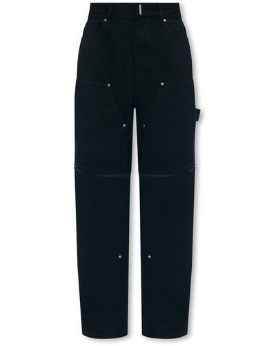 Givenchy High-rise Wide-leg Jeans - Blue
