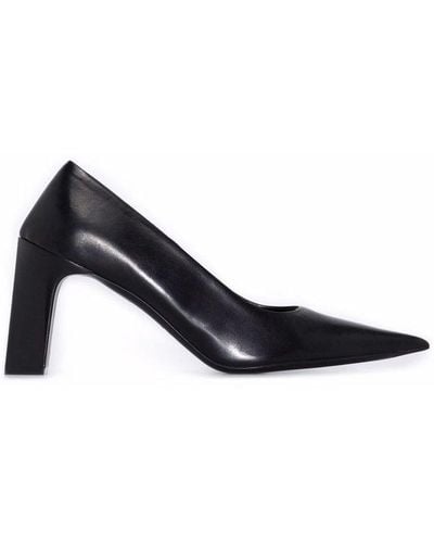 Balenciaga Blade Pointed Toe Court Shoes - Black