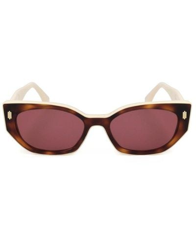 Fendi Cat-eye Frame Sunglasses - Multicolor