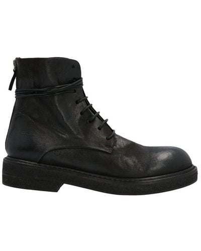 Marsèll Parrucca Combat Boots - Black