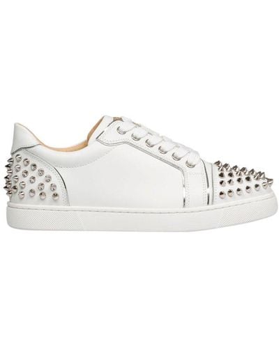 Christian Louboutin Vieira 2 Lace-up Trainers - White
