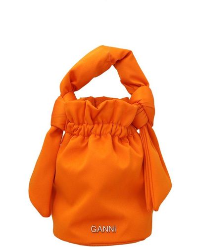 Ganni Occasion Handbag - Orange