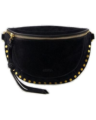 Isabel Marant Skano Zipped Belt Bag - Black