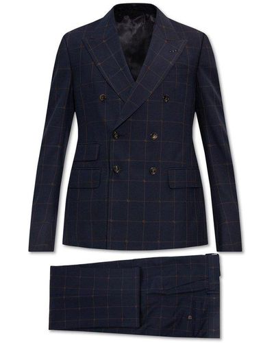 Gucci Wool Suit - Blue