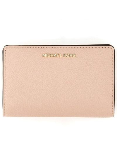 MICHAEL Michael Kors Wallet With Logo - Natural