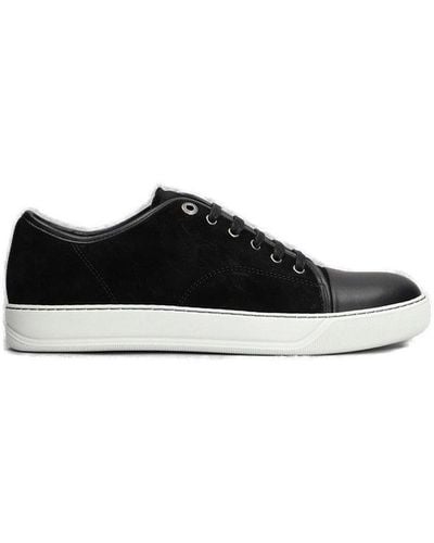 Lanvin Dbb1 Lace-up Sneakers - Black
