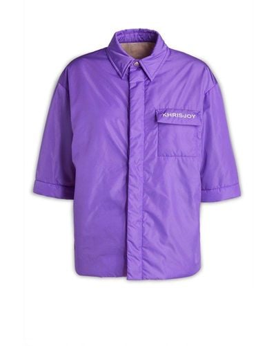 Khrisjoy Shirts - Purple