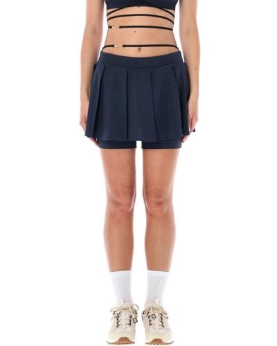 Nike X Jacquemus Layered Mini Skirt - Blue