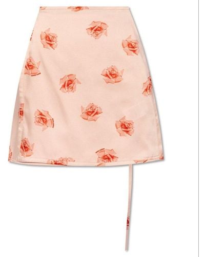 KENZO Rose Short Skirt - Pink