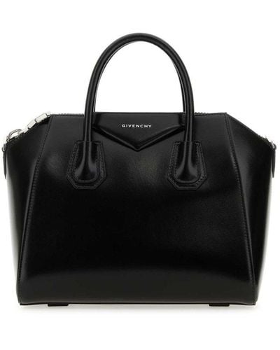 Givenchy Antigona Small Leather Handbag - Black