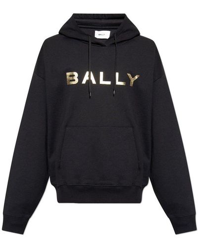 Bally Hoodie With Logo - Black