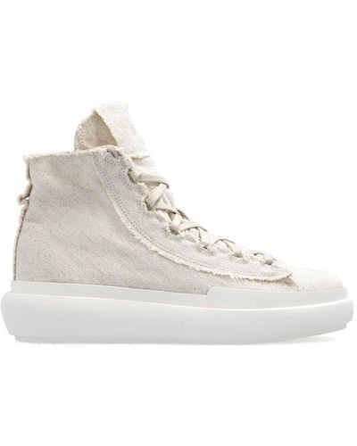 Y-3 Nizza High Top Sneakers - White