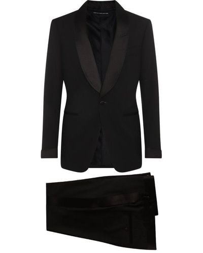 Tom Ford Two-piece Tailored Suit - Black