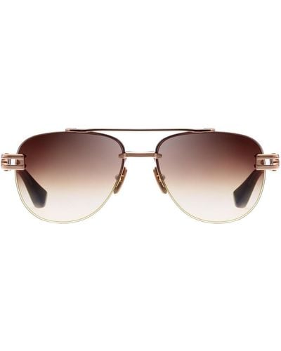 Dita Eyewear Grand-evo Two Pilot Frame Sunglasses - Black