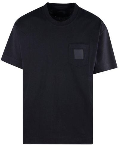 Givenchy T-shirt With Pocket - Black
