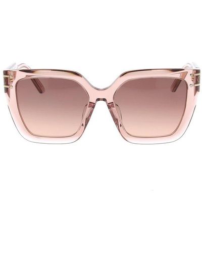 Dior Square Frame Sunglasses - Pink