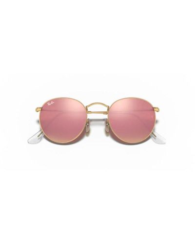 Ray-Ban Round Frame Sunglasses - Pink